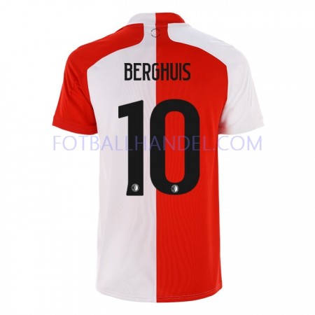Herre Fotballdrakter Feyenoord Rotterdam Steven Berghuis 10 Hjemme 2020-21 Kortermet